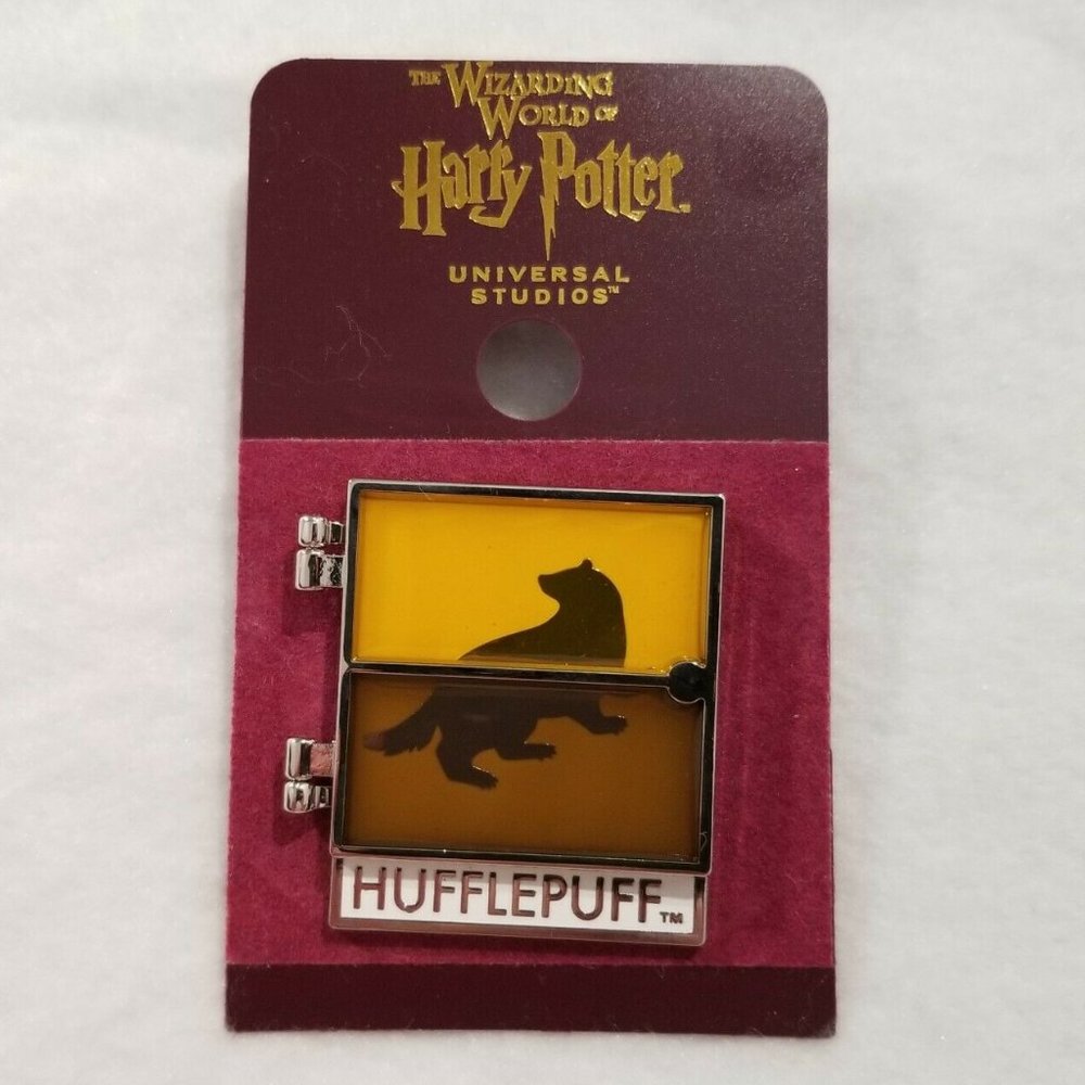 Harry Potter hufflepuff stained glass pin